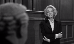 Marlene Dietrich was in Witness For The Prosecution. Well how about that! 